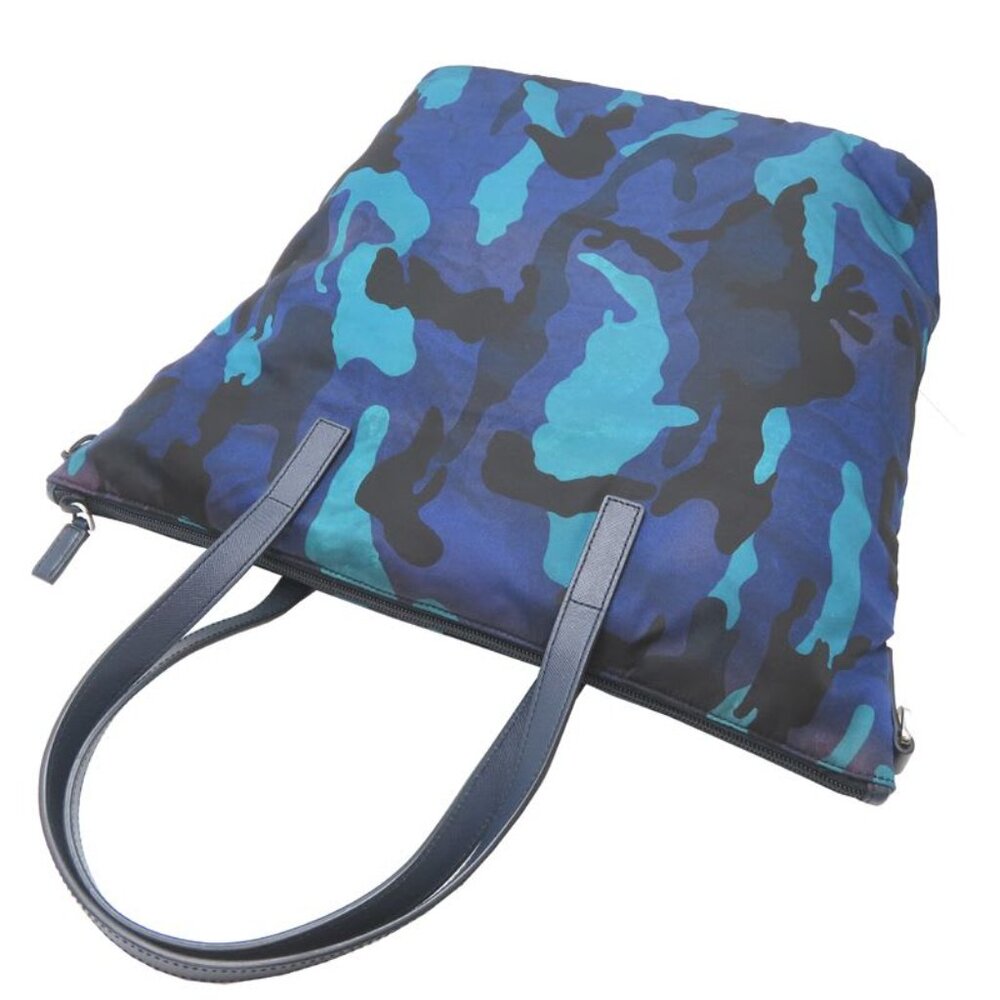 Prada Tote Bag Tessuto Camouflage Br4969 - Picture 4 of 10